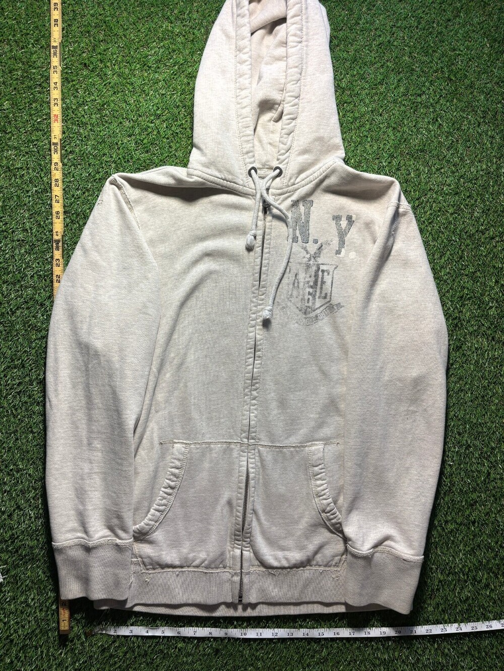 Y2K American Eagle full-zip hoodie